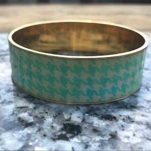 💙3/$20 J. Crew Houndstooth Bangle Bracelet